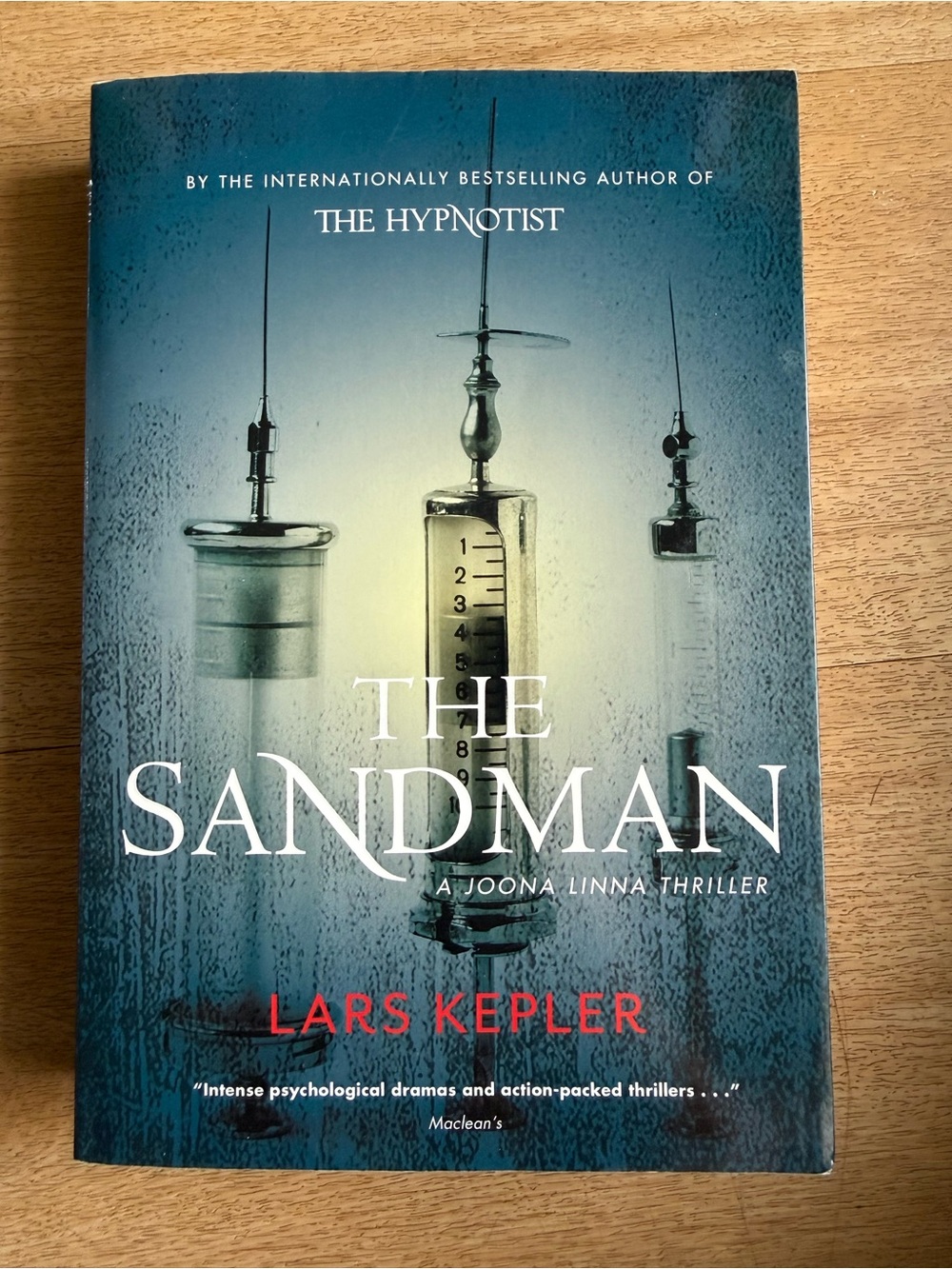 📚3 for $12📚 The Sandman by Lars Kepler - Teal and Blue Thriller Paperback